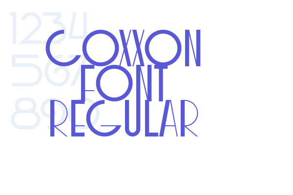 COXXON Font Regular