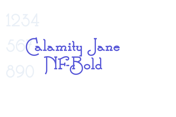 Calamity Jane NF-Bold