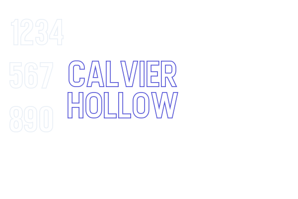 Calvier Hollow