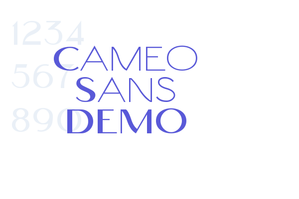 Cameo Sans DEMO