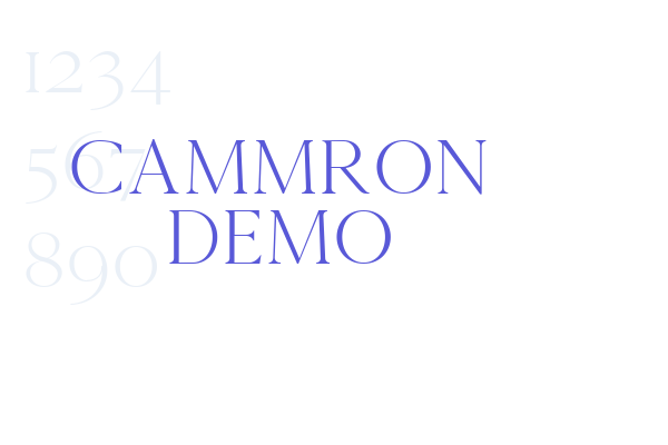 Cammron Demo