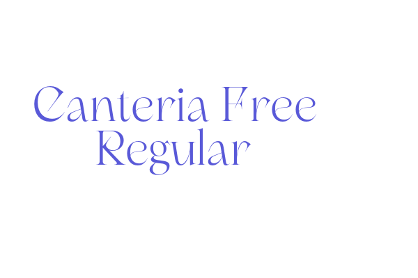 Canteria Free Regular