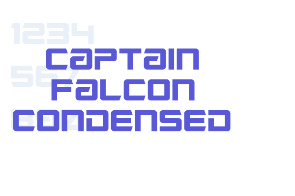 Captain Falcon Condensed