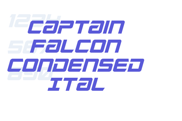 Captain Falcon Condensed Ital