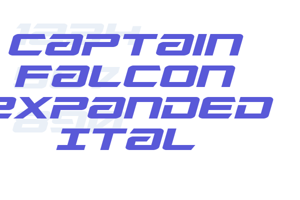 Captain Falcon Expanded Ital