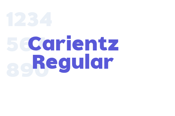 Carientz Regular