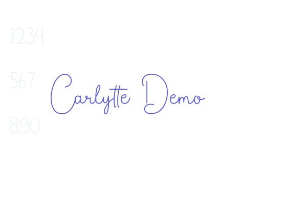 Carlytte Demo