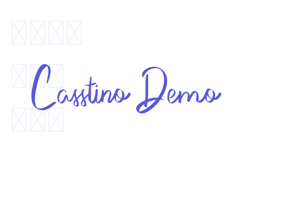 Casstino Demo