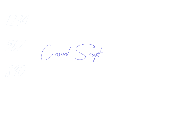 Casual Script