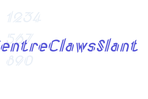 CentreClawsSlant