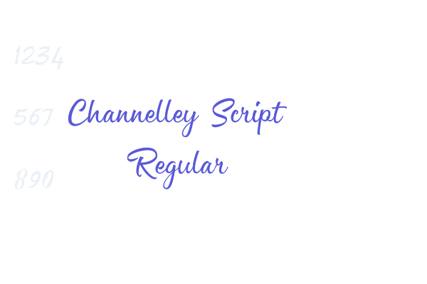 Channelley Script Regular