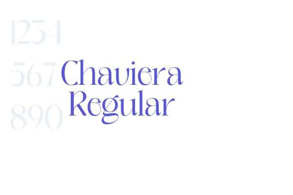 Chaviera Regular