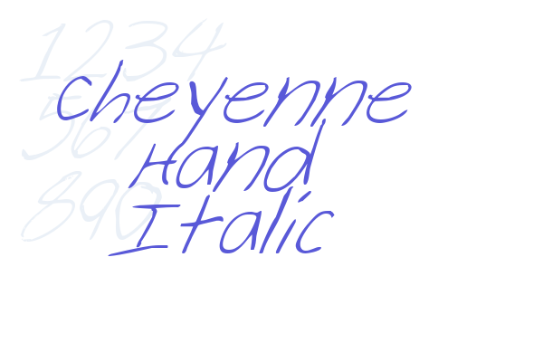 Cheyenne Hand Italic