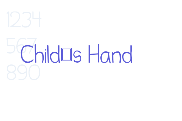 Child’s Hand