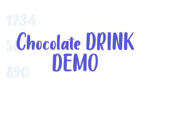 Chocolate DRINK DEMO