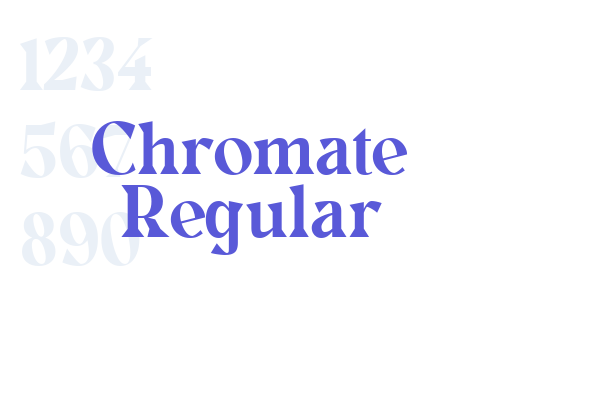 Chromate Regular