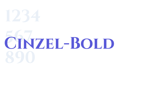 Cinzel-Bold