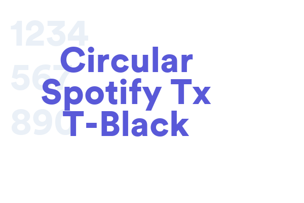 Circular Spotify Tx T-Black