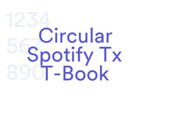 Circular Spotify Tx T-Book