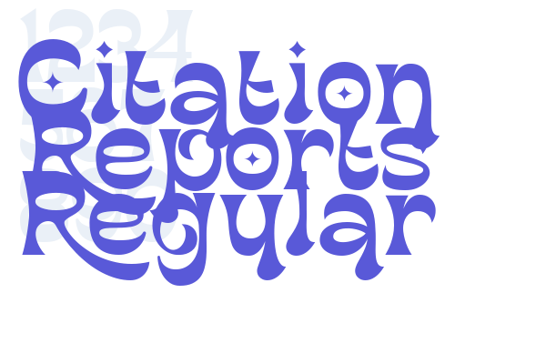 Citation Reports Regular