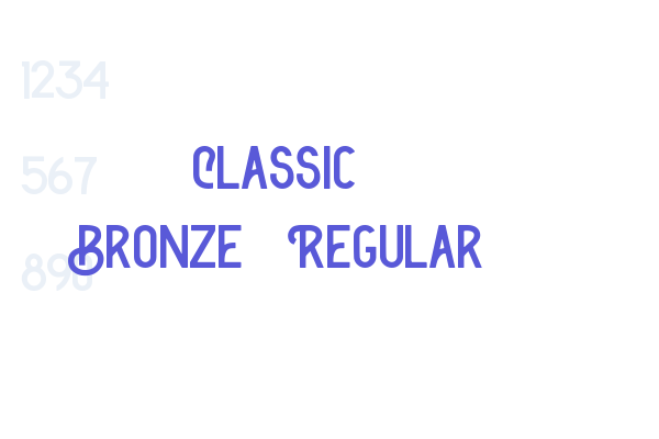 Classic Bronze-Regular