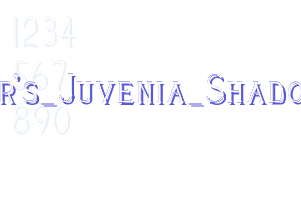 Cleaver’s_Juvenia_Shadowed