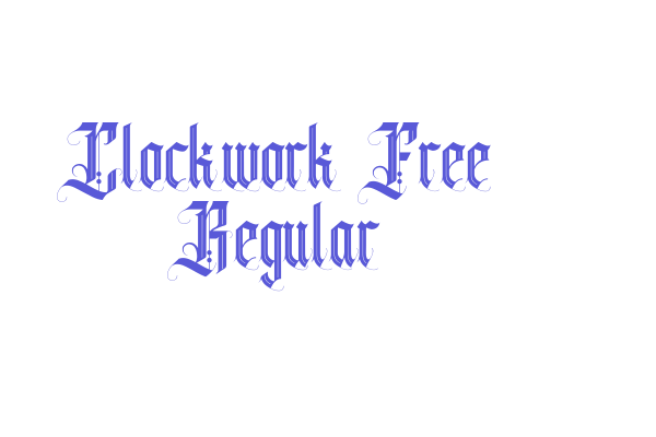 Clockwork Free Regular