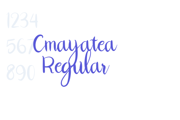 Cmayatea Regular