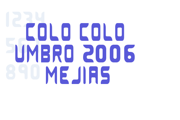 Colo Colo Umbro 2006 (MEJIAS)