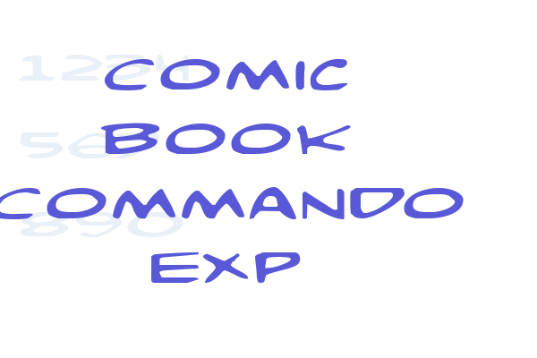 Comic Book Commando Exp