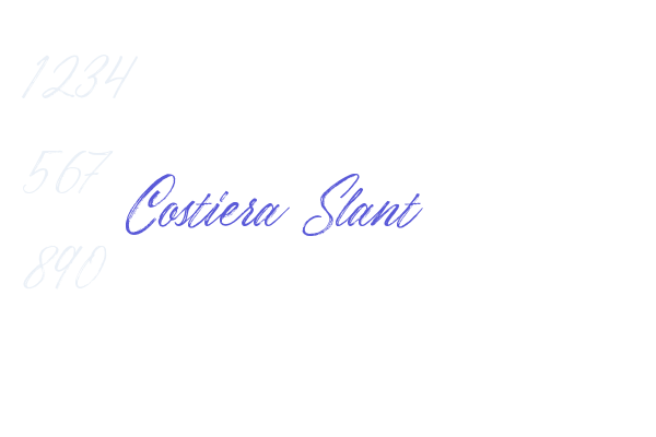 Costiera Slant