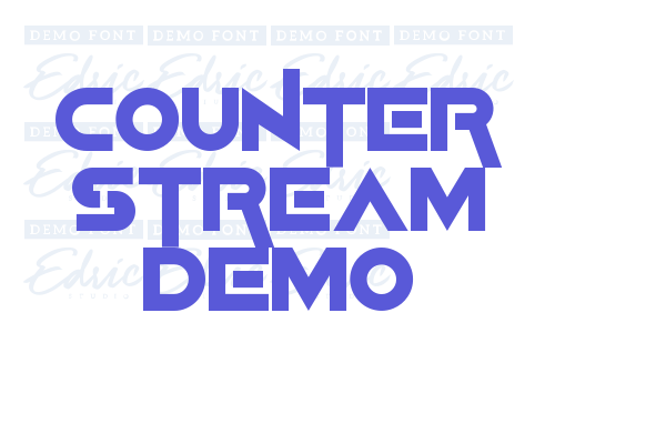 Counter Stream Demo