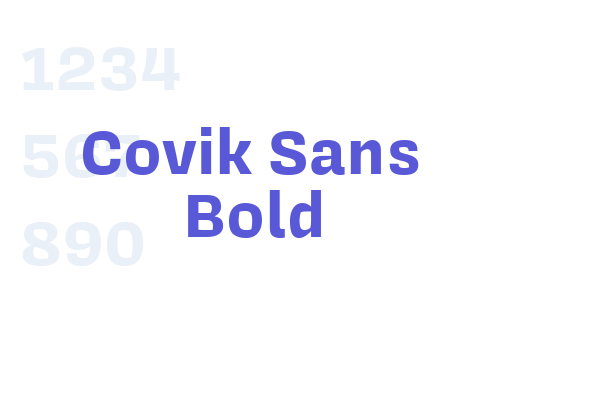 Covik Sans Bold