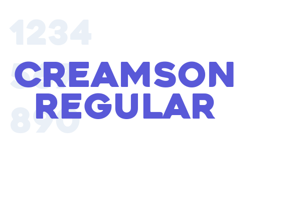 Creamson Regular