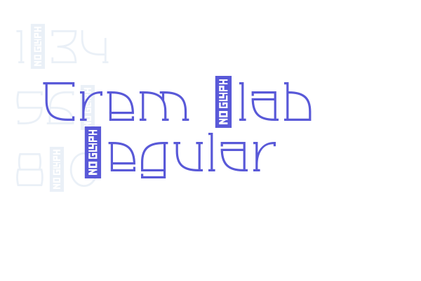 Crem Slab Regular