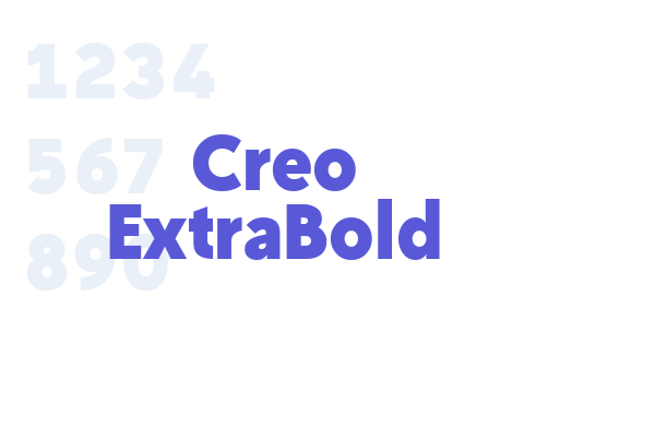 Creo ExtraBold