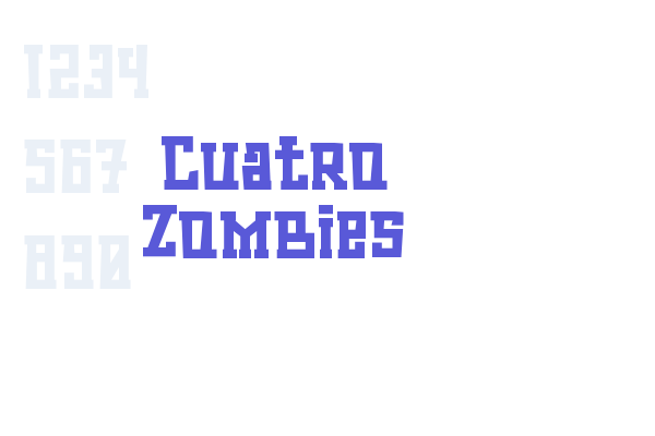 Cuatro Zombies