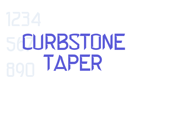 Curbstone Taper