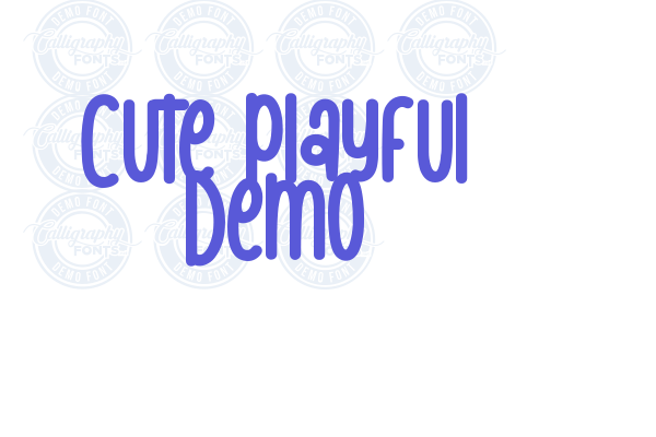 Cute Playful Demo