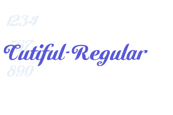 Cutiful-Regular