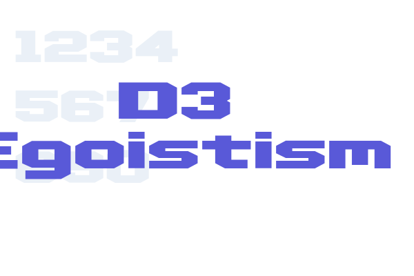 D3 Egoistism