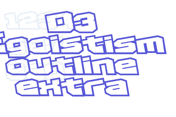 D3 Egoistism outline extra