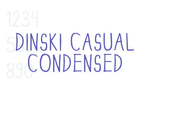 DINSKI CASUAL CONDENSED