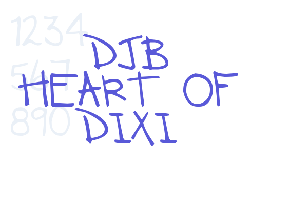 DJB HEART OF DIXI