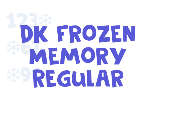 DK Frozen Memory Regular