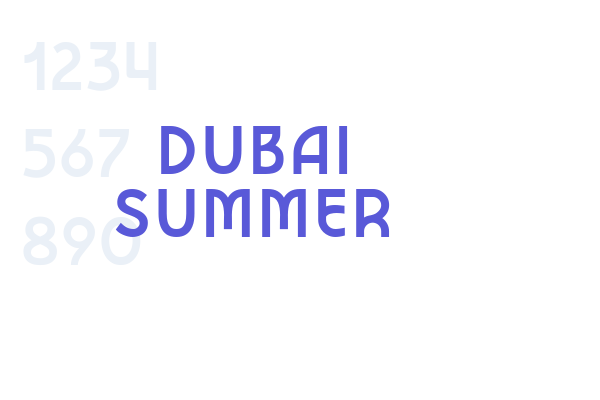 DUBAI SUMMER