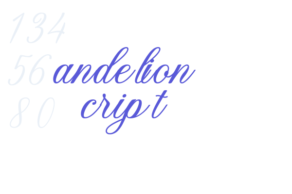 Dandelion Script