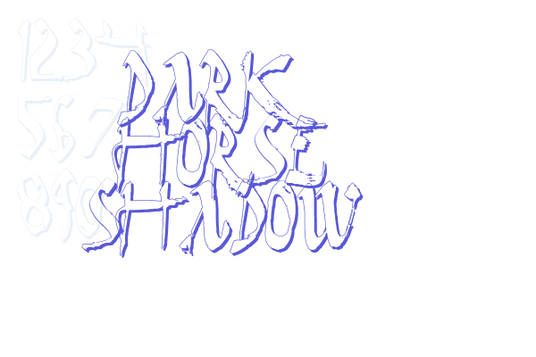 Dark Horse Shadow