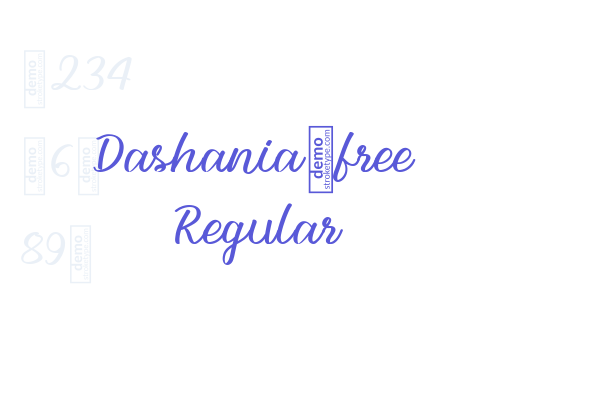 Dashania-free Regular