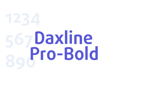 Daxline Pro-Bold